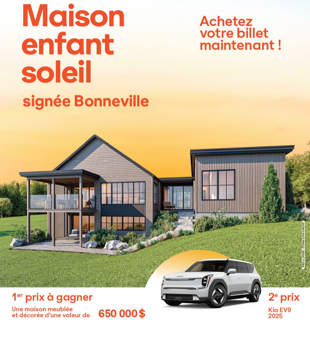 Gagnez la Maison Enfant Soleil